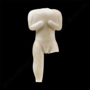 Marble male figurine from Knossos, 6500-5900 BC.