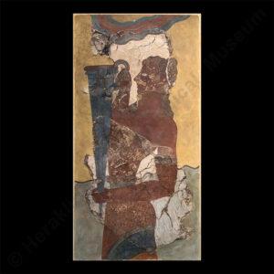 The “Cup-Bearer”, part of the larger composition of the “Procession Fresco” from Knossos, 1450-1400 BC.